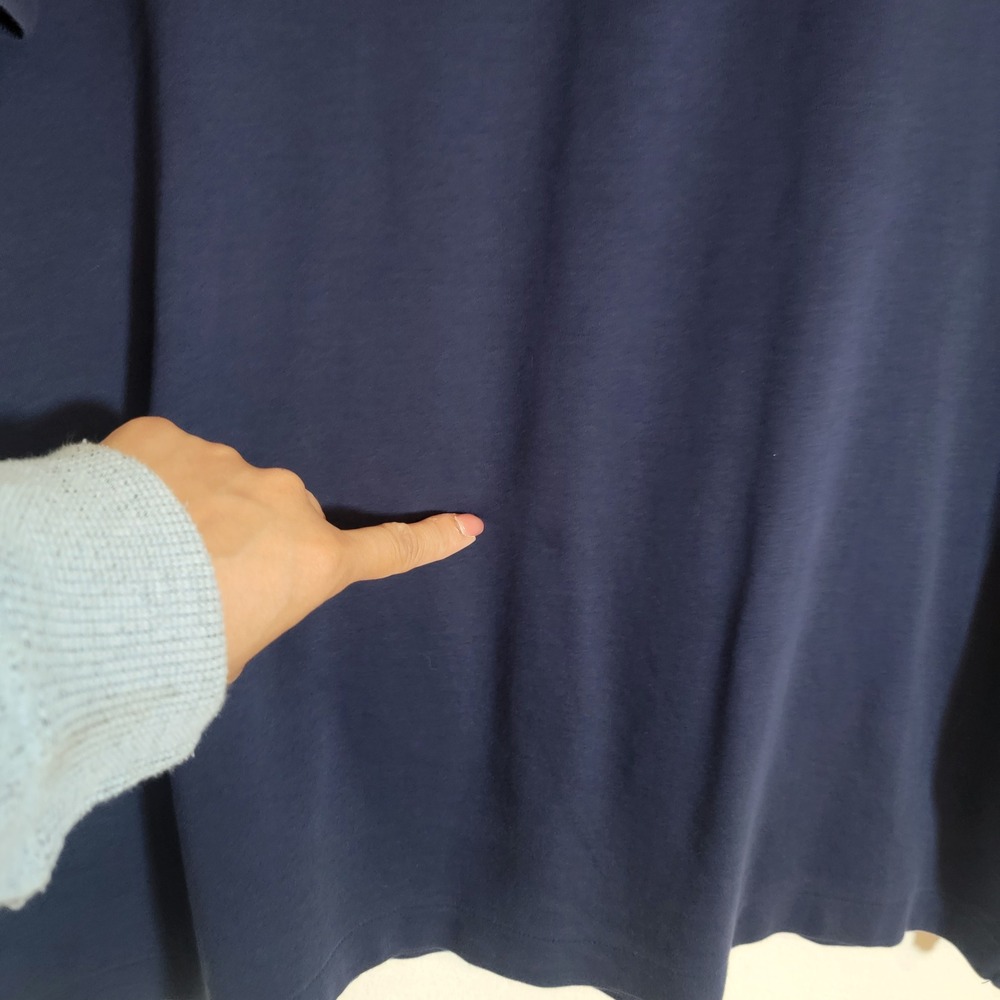 Polo Ralph Lauren Blue Collared Polo Shirt Golf Casual Large Classic Flesh Pony - Picture 15 of 15